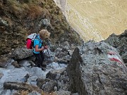 Concatenamento: Rifugio Benigni- Cima di Valpianella - Passo di Salmurano - Monte Avaro il 25 ott. 2014 - FOTOGALLERY